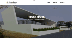 Desktop Screenshot of formsandspaces.com