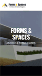 Mobile Screenshot of formsandspaces.com